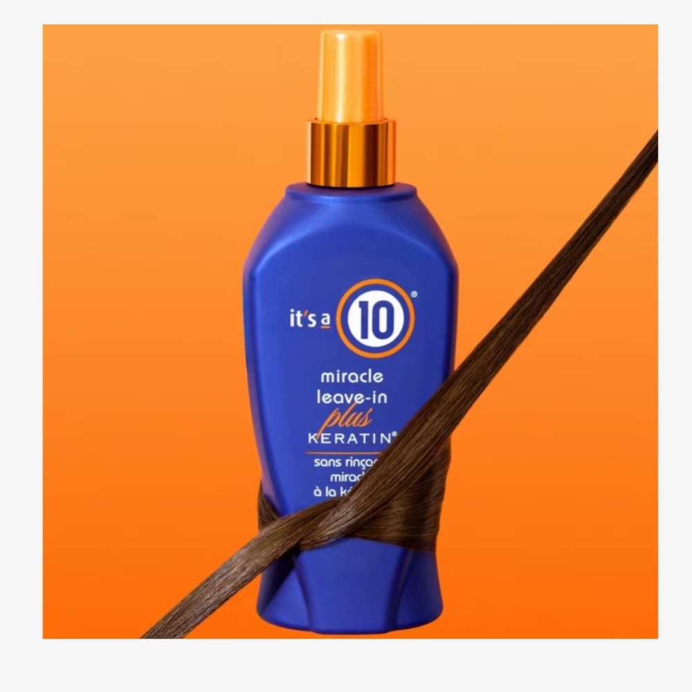 It's a 10 Miracle Leave-In Plus Keratin